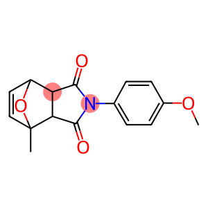 4-(4-methoxyphenyl)-1-methyl-10-oxa-4-azatricyclo[5.2.1.0~2,6~]dec-8-ene-3,5-dione