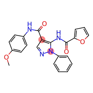 5-(2-furoylamino)-N-(4-methoxyphenyl)-1-phenyl-1H-pyrazole-4-carboxamide