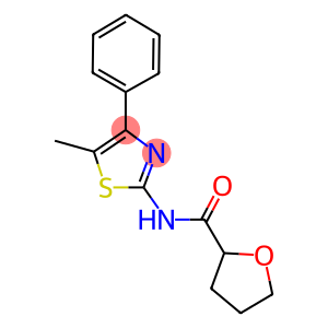 N-(5-methyl-4-phenyl-1,3-thiazol-2-yl)tetrahydro-2-furancarboxamide