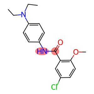 5-chloro-N-[4-(diethylamino)phenyl]-2-methoxybenzamide