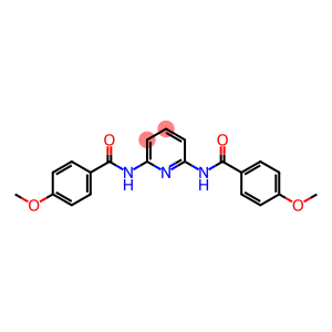 4-methoxy-N-{6-[(4-methoxybenzoyl)amino]-2-pyridinyl}benzamide