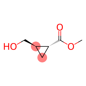Cyclopropanecarboxylic acid, 2-(hydroxymethyl)-, methyl ester,(1R,2R)-rel-