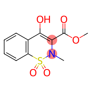 4-羟基-2-甲基-2H-1,2-苯并噻嗪-3-羧酸甲酯-1,1-二氧化物