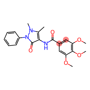 N-(1,5-dimethyl-3-oxo-2-phenyl-2,3-dihydro-1H-pyrazol-4-yl)-3,4,5-trimethoxybenzamide