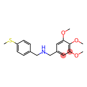 N-[4-(methylsulfanyl)benzyl](3,4,5-trimethoxyphenyl)methanamine