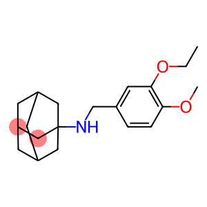 N-{[3-(ethyloxy)-4-(methyloxy)phenyl]methyl}-N-tricyclo[3.3.1.1~3,7~]dec-1-ylamine