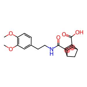 3-({[2-(3,4-dimethoxyphenyl)ethyl]amino}carbonyl)bicyclo[2.2.1]hept-5-ene-2-carboxylic acid