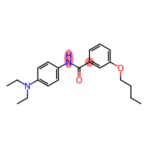 3-butoxy-N-[4-(diethylamino)phenyl]benzamide