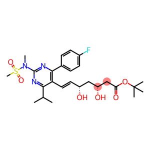 (+)-(3R, 5S)-7-[4-(4-FLUOROPHENYL)-6-ISOPROPYL-2-(N-METHYL-N-METHANESULFONYLAMINO)PYRIMIDIN-5-YL]-(3, 5)-DIHYDROXY-6(E)-HEPTENOATE