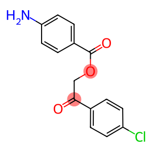 2-(4-chlorophenyl)-2-oxoethyl 4-aminobenzoate