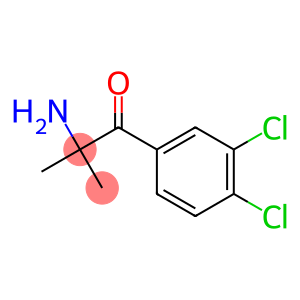 1-Propanone,  2-amino-1-(3,4-dichlorophenyl)-2-methyl-