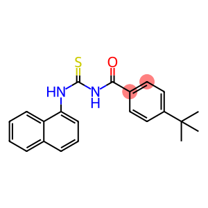 4-tert-butyl-N-[(1-naphthylamino)carbonothioyl]benzamide