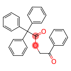 2-oxo-2-phenylethyl triphenylacetate