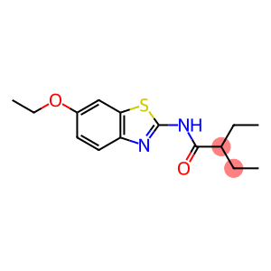 Butanamide, N-(6-ethoxy-2-benzothiazolyl)-2-ethyl-