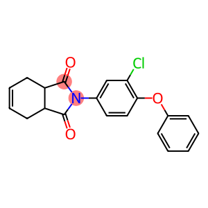 2-(3-chloro-4-phenoxyphenyl)-3a,4,7,7a-tetrahydro-1H-isoindole-1,3(2H)-dione