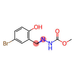 METHYL 2-[(E)-(5-BROMO-2-HYDROXYPHENYL)METHYLIDENE]-1-HYDRAZINECARBOXYLATE