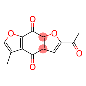 2-Acetyl-4,8-dihydro-5-methylbenzo[1,2-b:5,4-b']difuran-4,8-dione