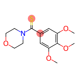 morpholin-4-yl-(3,4,5-trimethoxyphenyl)methanethione