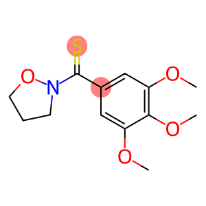 Methanethione, 2-isoxazolidinyl(3,4,5-trimethoxyphenyl)-