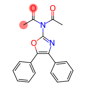 N-Acetyl-N-(4,5-diphenyl-2-oxazolyl)acetamide