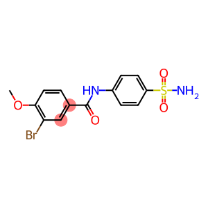 N-[4-(aminosulfonyl)phenyl]-3-bromo-4-methoxybenzamide
