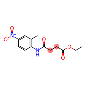 ethyl 4-[(2-methyl-4-nitrophenyl)amino]-4-oxobutanoate