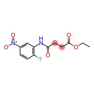 ethyl 4-[(2-fluoro-5-nitrophenyl)amino]-4-oxobutanoate