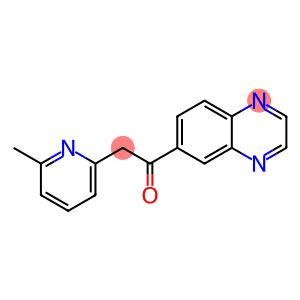 2-(6-Methylpyridin-2-yl)-1-(quinoxalin-6-yl)ethanone-4