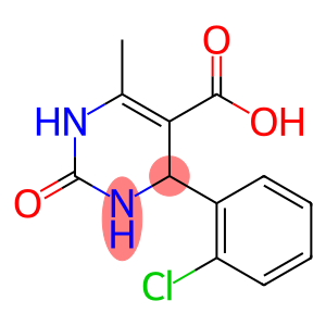 4-(2-Chlorophenyl)-1,2,3,4-tetrahydro-6-methyl-2-oxo-5-pyrimidinecarboxylic acid