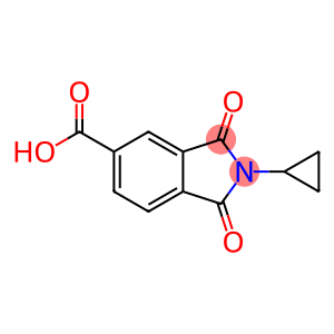 2-cyclopropyl-1,3-diketo-isoindoline-5-carboxylic acid