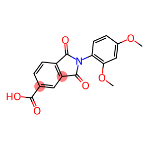 2-(2,4-二甲氧苯基)-1,3-二氧代-异5-吲哚甲酸