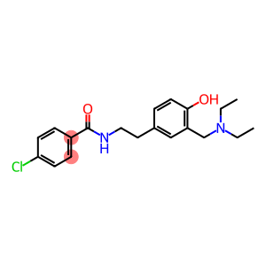 4-chloro-N-(2-{3-[(diethylamino)methyl]-4-hydroxyphenyl}ethyl)benzamide