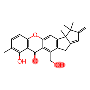 (+)-Ajamxanthone