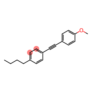 Benzene, 1-butyl-4-[(4-methoxyphenyl)ethynyl]-