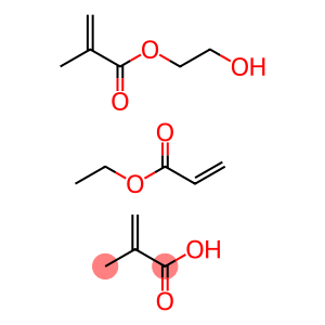 2-Propenoic acid, 2-methyl-, polymer with ethyl 2-propenoate and 2-hydroxyethyl 2-methyl-2-propenoate