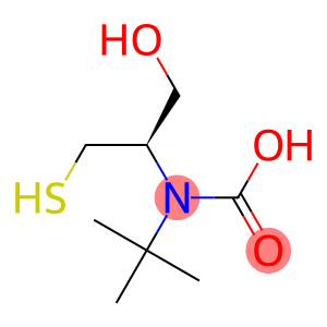 Carbamic acid, [(1R)-2-hydroxy-1-(mercaptomethyl)ethyl]-, 1,1-dimethylethyl