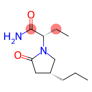 1-PyrrolidineacetaMide, α-ethyl-2-oxo-4-propyl-, (αS,4R)-