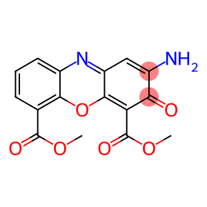 2-Amino-3-oxo-3H-phenoxazine-4,6-dicarboxylic acid dimethyl ester