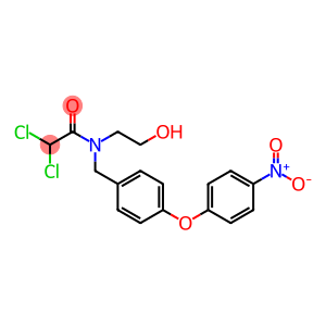 2,2-dichloro-N-(2-hydroxyethyl)-N-[4-(4-nitrophenoxy)benzyl]acetamide