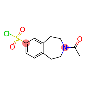 3-ACETYL-2,3,4,5-TETRAHYDRO-1H-BENZO[D]AZEPINE-7-SULFONYL CHLORIDE