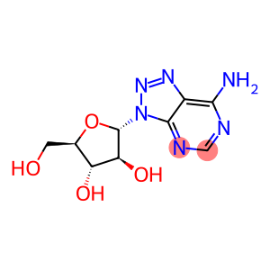 9-alpha-arabinofuranosyl-8-azaadenine