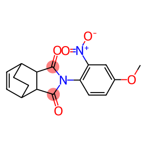 4-{2-nitro-4-methoxyphenyl}-4-azatricyclo[5.2.2.0~2,6~]undec-8-ene-3,5-dione