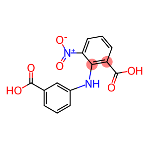 2-(3-Carboxyanilino)-3-nitrobenzoic acid