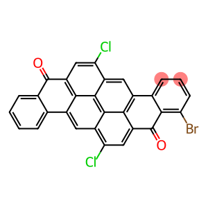 bromo-6,14-dichloropyranthrene-8,16-dione