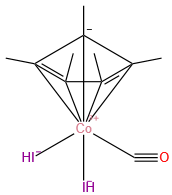 Carbonyldiiodo(pentamethylcyclopentadienyl)cobalt(III)