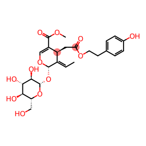 2H-Pyran-4-acetic acid, 3-ethylidene-2-(β-D-glucopyranosyloxy)-3,4-dihydro-5-(methoxycarbonyl)-, 2-(4-hydroxyphenyl)ethyl ester, (2S,3E,4S)-