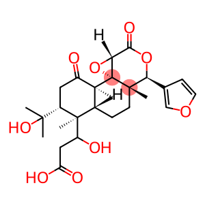 Naphth[2,1-c]oxireno[d]pyran-6-propanoic acid, 3-(3-furanyl)dodecahydro-β-hydroxy-7-(1-hydroxy-1-methylethyl)-3a,6,9a-trimethyl-1,9-dioxo-, (3S,3aS,5aR,6R,7R,9aR,9bR,10aS)-