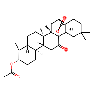 3β-Acetoxy-12-oxo-13-hydroxyoleanan-28-oic acid 28,13-lactone
