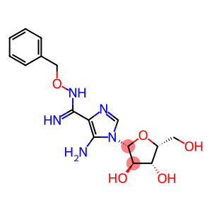 1H-Imidazole-4-carboximidamide, 5-amino-N-(phenylmethoxy)-1-β-D-xylofuranosyl-