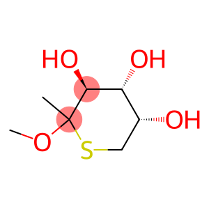 Methyl 1-deoxy-6-thio-D-fructopyranoside